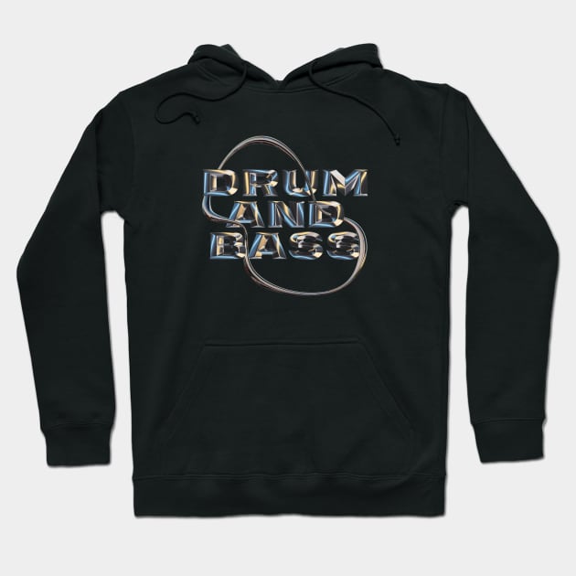 Drum And Bass Chromium Hoodie by Drum And Bass Merch